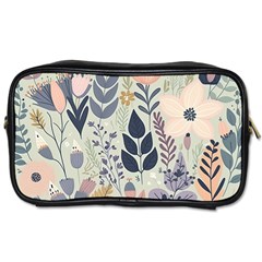 Flower Floral Pastel Toiletries Bag (one Side) by Vaneshop