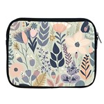 Flower Floral Pastel Apple iPad 2/3/4 Zipper Cases Front