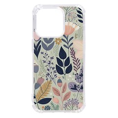 Flower Floral Pastel Iphone 14 Pro Tpu Uv Print Case by Vaneshop