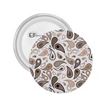 Paisley Pattern Background Graphic 2.25  Buttons Front