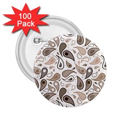 Paisley Pattern Background Graphic 2 25  Buttons (100 Pack)  by Vaneshop