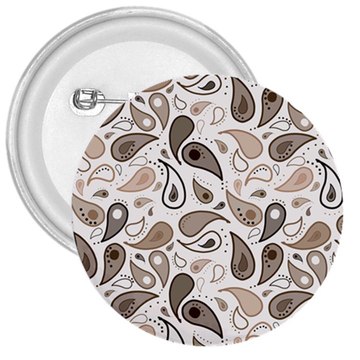 Paisley Pattern Background Graphic 3  Buttons