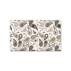 Paisley Pattern Background Graphic Sticker (rectangular) by Vaneshop