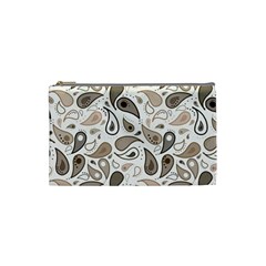 Paisley Pattern Background Graphic Cosmetic Bag (small) by Vaneshop