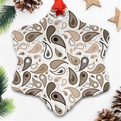 Paisley Pattern Background Graphic Ornament (snowflake) by Vaneshop