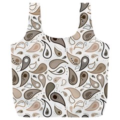 Paisley Pattern Background Graphic Full Print Recycle Bag (xl) by Vaneshop