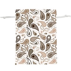 Paisley Pattern Background Graphic Lightweight Drawstring Pouch (xl) by Vaneshop