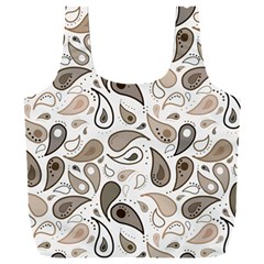 Paisley Pattern Background Graphic Full Print Recycle Bag (xxxl) by Vaneshop