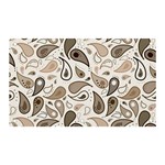 Paisley Pattern Background Graphic Banner and Sign 5  x 3  Front