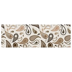 Paisley Pattern Background Graphic Banner And Sign 9  X 3  by Vaneshop