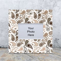 Paisley Pattern Background Graphic White Box Photo Frame 4  X 6  by Vaneshop