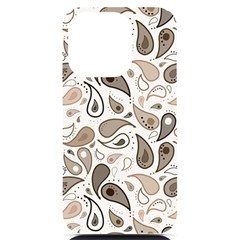 Paisley Pattern Background Graphic Iphone 14 Pro Black Uv Print Case