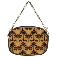 Camel Palm Tree Chain Purse (two Sides) by Vaneshop