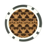 Camel Palm Tree Poker Chip Card Guard Front