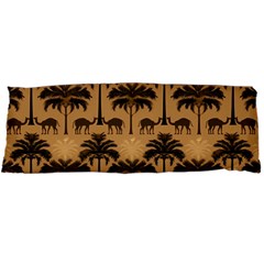 Camel Palm Tree Body Pillow Case Dakimakura (two Sides) by Vaneshop