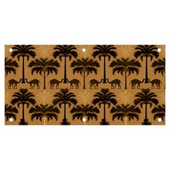 Camel Palm Tree Banner And Sign 6  X 3  by Vaneshop