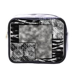 Background Pattern Geometric Design Mini Toiletries Bag (one Side) by Vaneshop