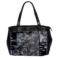 Background Pattern Geometric Design Oversize Office Handbag