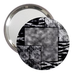 Background Pattern Geometric Design 3  Handbag Mirrors by Vaneshop