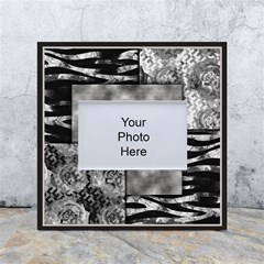 Background Pattern Geometric Design White Box Photo Frame 4  X 6  by Vaneshop