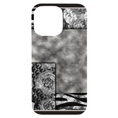 Background Pattern Geometric Design Iphone 14 Pro Max Black Uv Print Case