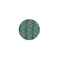 Fishes Pattern Background Theme 1  Mini Buttons by Vaneshop