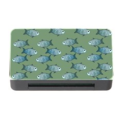 Fishes Pattern Background Theme Memory Card Reader With Cf by Vaneshop