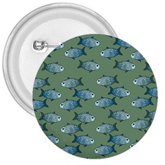 Fishes Pattern Background Theme 3  Buttons by Vaneshop