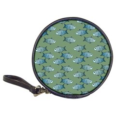 Fishes Pattern Background Theme Classic 20-cd Wallets by Vaneshop