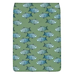 Fishes Pattern Background Theme Removable Flap Cover (l) by Vaneshop