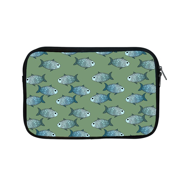 Fishes Pattern Background Theme Apple iPad Mini Zipper Cases