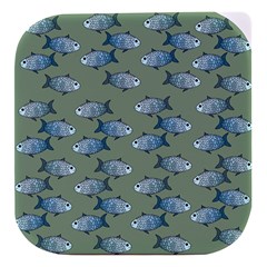 Fishes Pattern Background Theme Stacked Food Storage Container