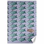 Fishes Pattern Background Theme Art Canvas 20  x 30  19.62 x28.9  Canvas - 1