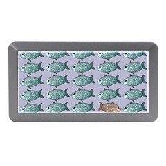 Fishes Pattern Background Theme Art Memory Card Reader (mini) by Vaneshop