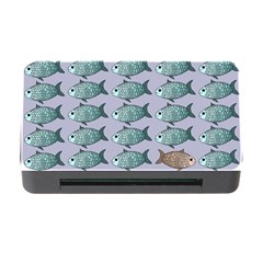 Fishes Pattern Background Theme Art Memory Card Reader With Cf by Vaneshop