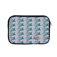 Fishes Pattern Background Theme Art Apple Macbook Pro 15  Zipper Case by Vaneshop