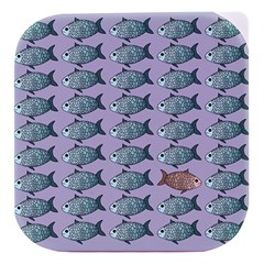 Fishes Pattern Background Theme Art Stacked Food Storage Container