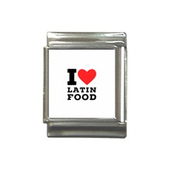 I love Latin food Italian Charm (13mm)