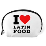 I love Latin food Accessory Pouch (Large) Back