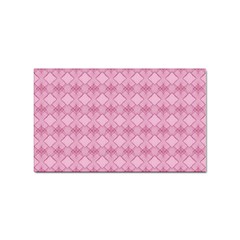 Pattern Print Floral Geometric Sticker (rectangular) by Vaneshop