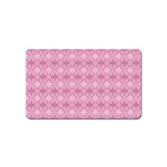 Pattern Print Floral Geometric Magnet (name Card) by Vaneshop