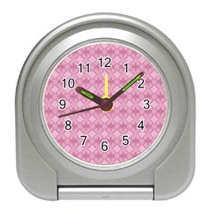 Pattern Print Floral Geometric Travel Alarm Clock by Vaneshop