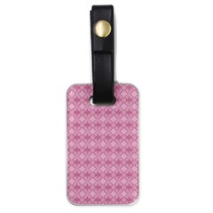 Pattern Print Floral Geometric Luggage Tag (one Side) by Vaneshop