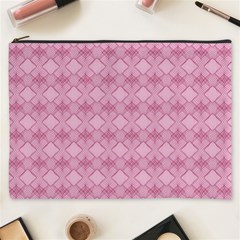 Pattern Print Floral Geometric Cosmetic Bag (xxxl) by Vaneshop