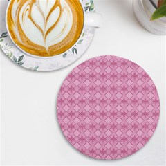 Pattern Print Floral Geometric Uv Print Round Tile Coaster by Vaneshop