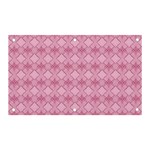 Pattern Print Floral Geometric Banner and Sign 5  x 3  Front