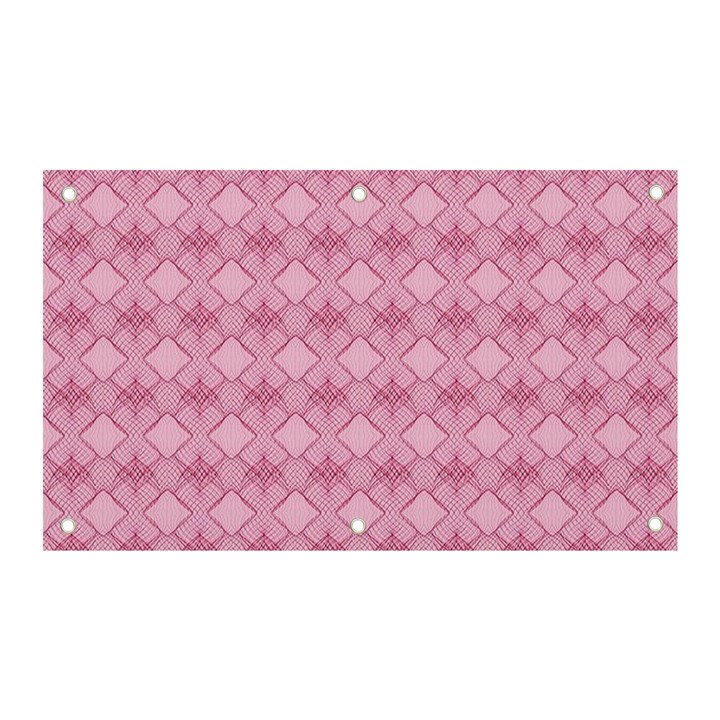 Pattern Print Floral Geometric Banner and Sign 5  x 3 