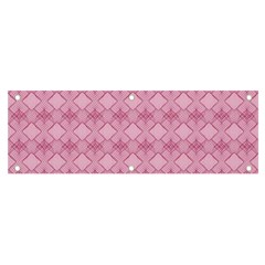 Pattern Print Floral Geometric Banner And Sign 6  X 2  by Vaneshop