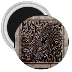 Zebra Abstract Background 3  Magnets