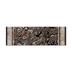 Zebra Abstract Background Sticker (bumper)